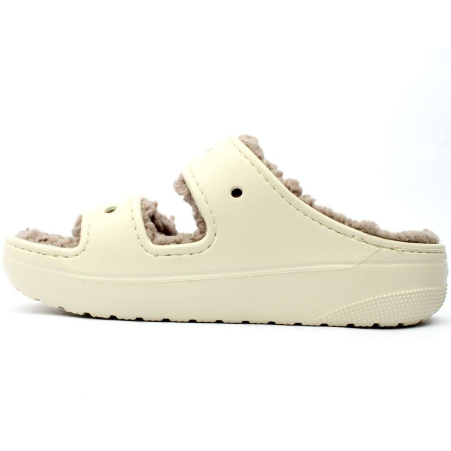 Women Crocs | 207446 Lined Open Mule - Bone