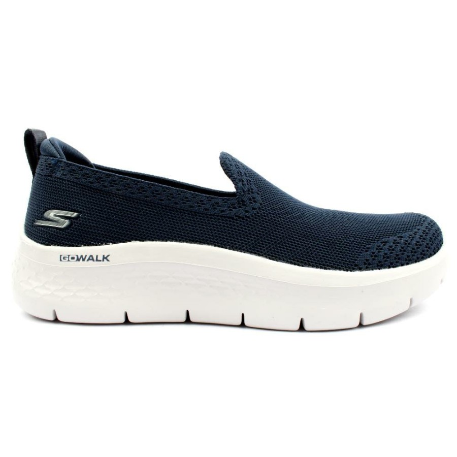 Women Skechers | 124957 Go Walk Flex - Navy