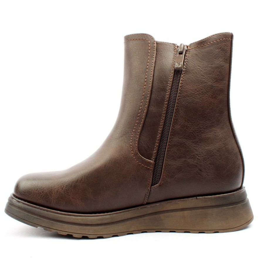 Women Heavenly Feet | Bromley Boot - Choc