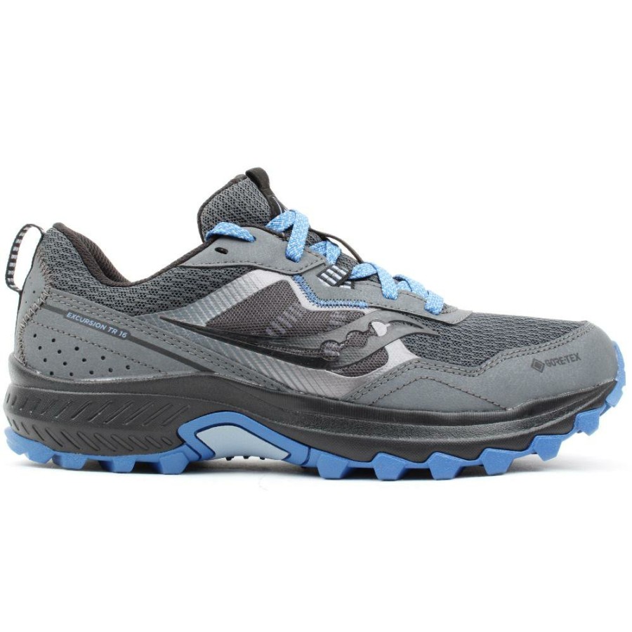 Women Saucony | S10749 Excursion Trainer - Grey Blue