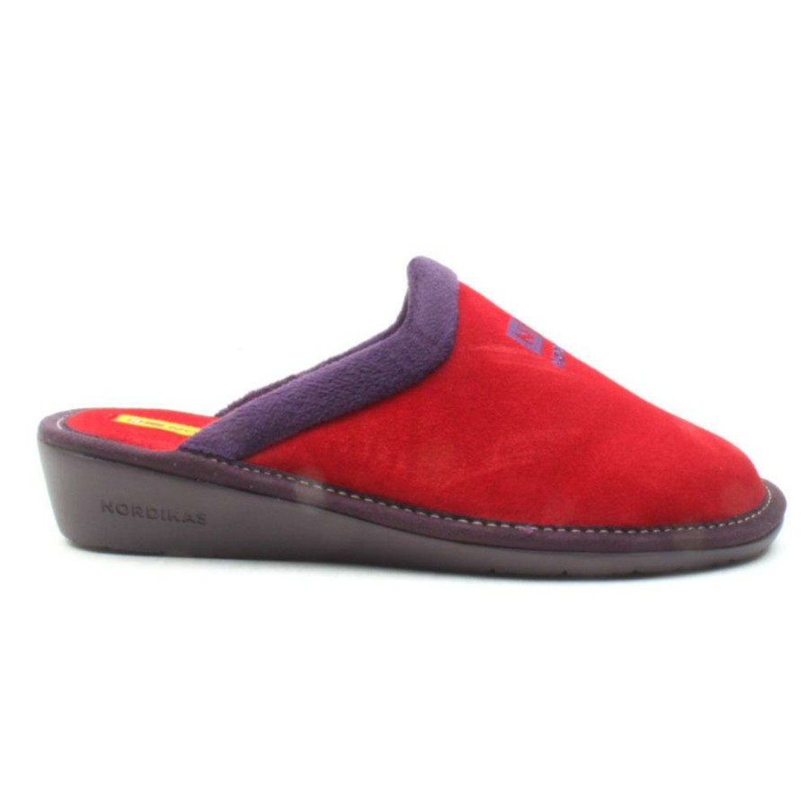 Women Nordika | 238 Suede Mule - Red