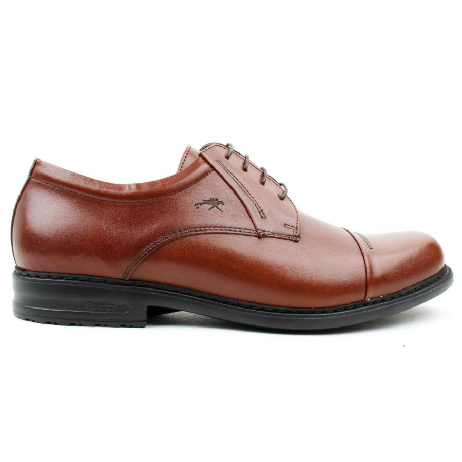 Men Fluchos | 8468 Laced Shoe - Tan