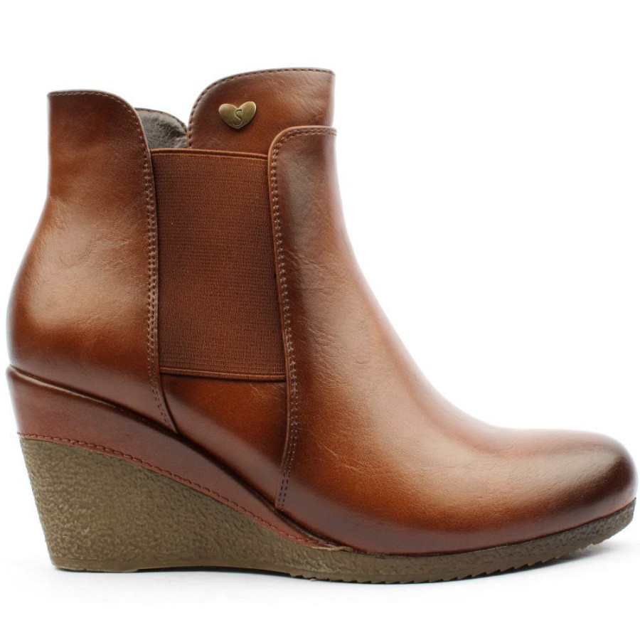 Women Susst | Nadine 23 Wedge Boot - Tan