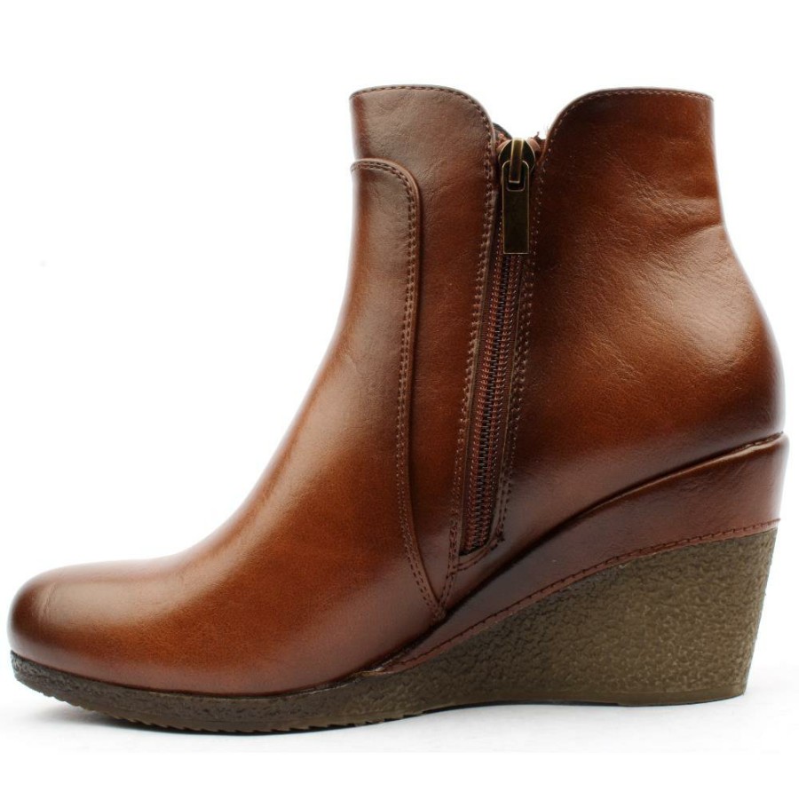 Women Susst | Nadine 23 Wedge Boot - Tan