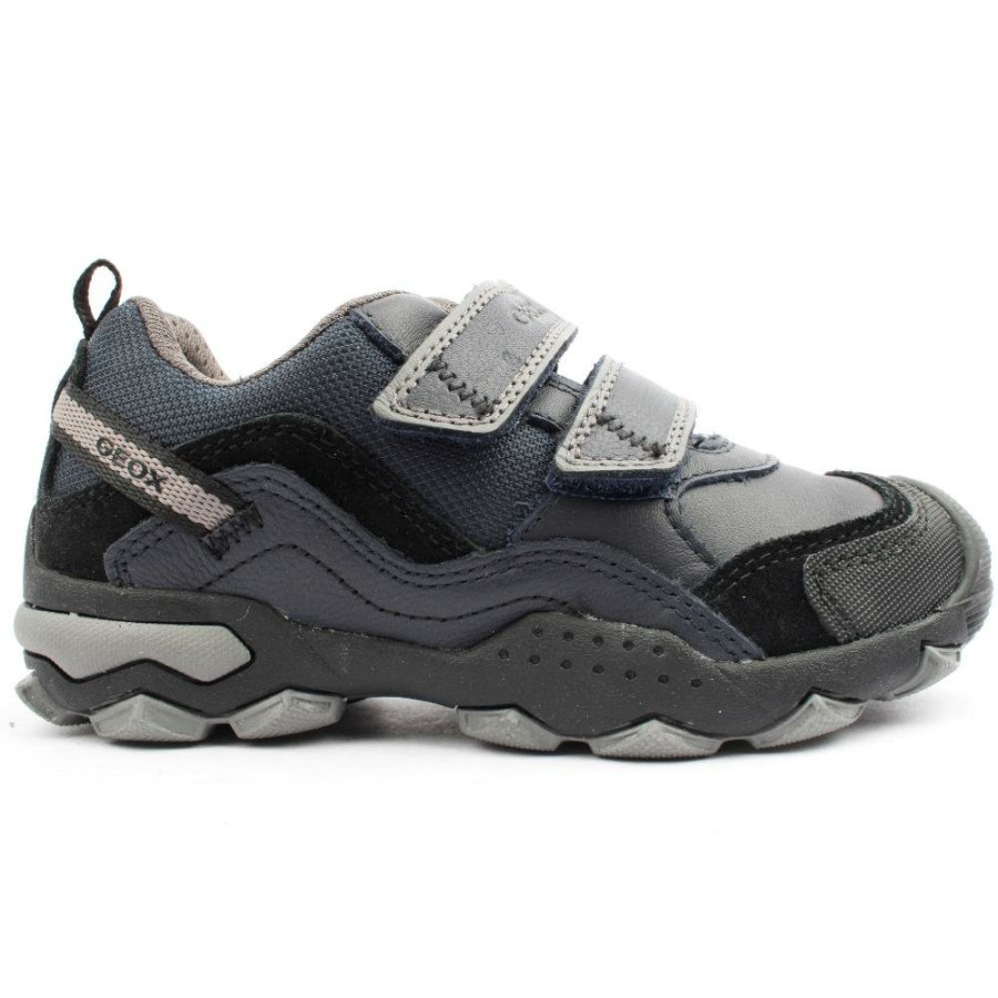 Kids Geox | J159Va Buller Runner - Navy Grey