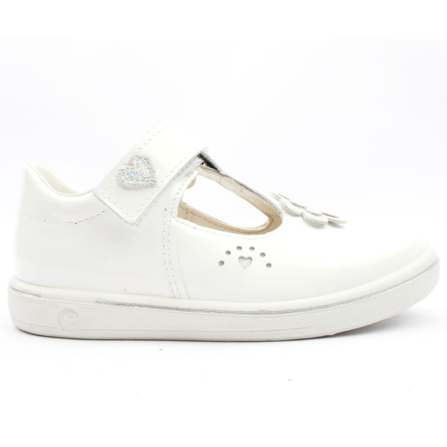 Kids Ricosta | 2601002 T Bar Shoe - White