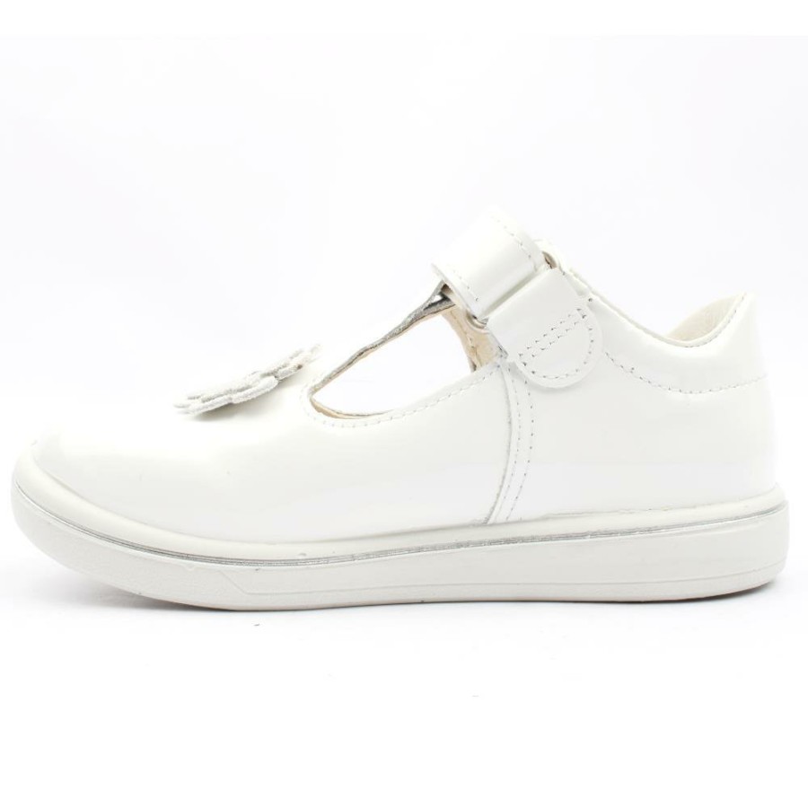 Kids Ricosta | 2601002 T Bar Shoe - White