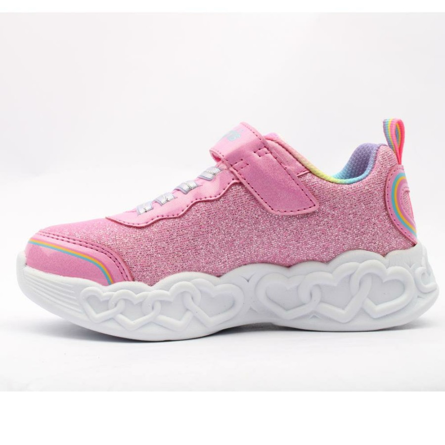 Kids Skechers | 303751L Junior Trainer - Pink Multi