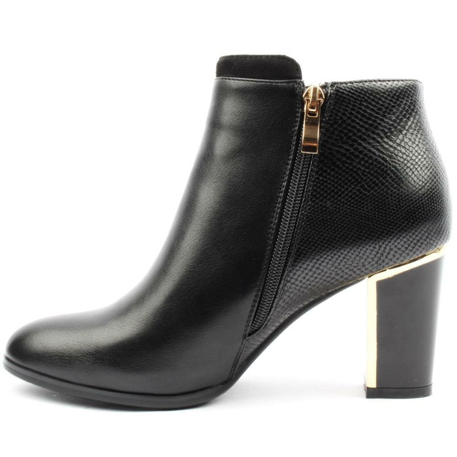 Women Redz | F49 Ankle Boot - Black