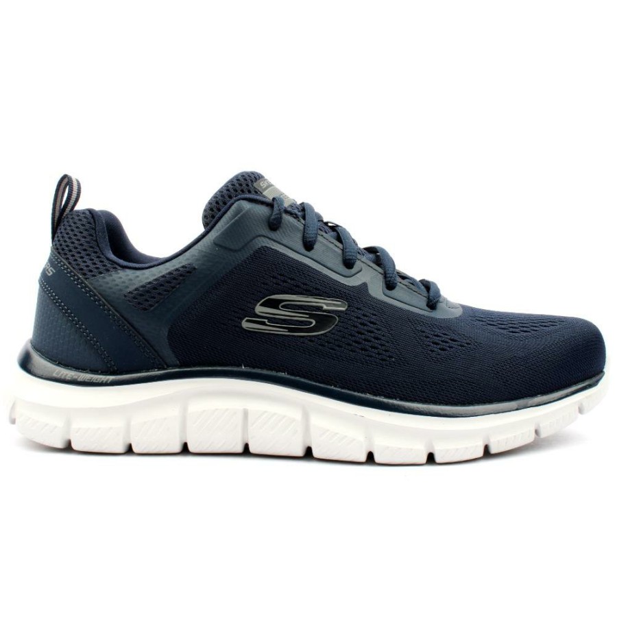 Men Skechers | 232698 Track Shoe - Navy