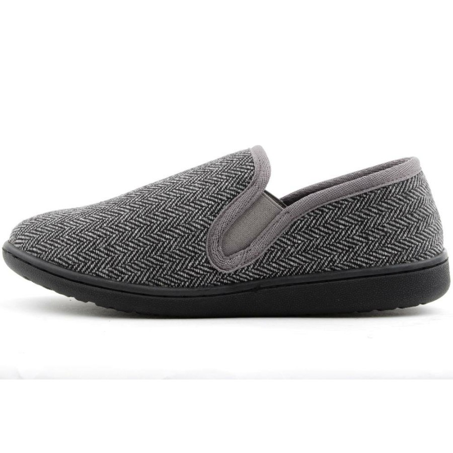 Men Clarks | King Ease Slipper - Grey G