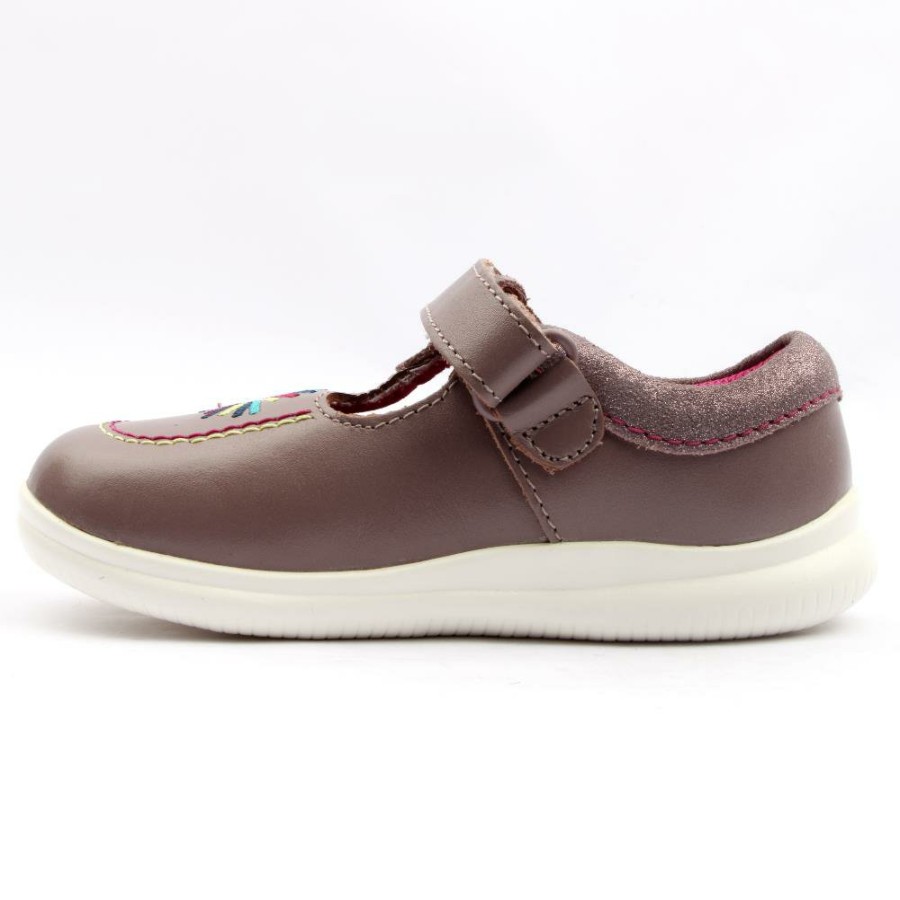 Kids Clarks | Crest Prom T Shoe - Dusky Pink H