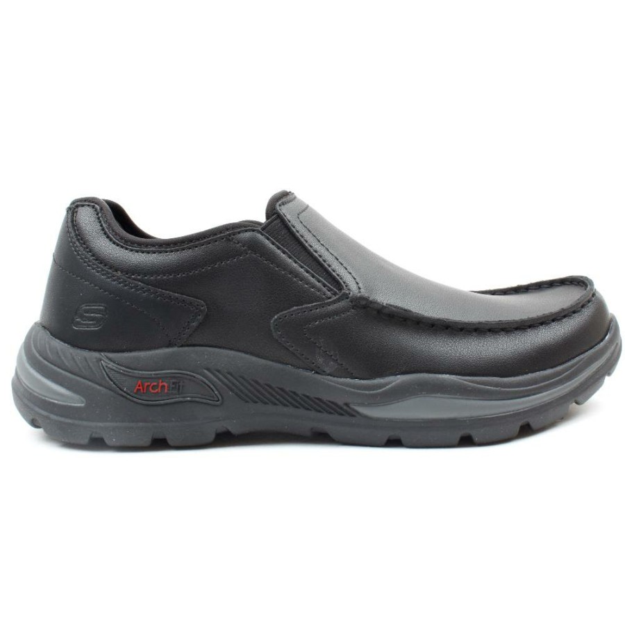 Men Skechers | Archfit, 204184 Shoe - Black