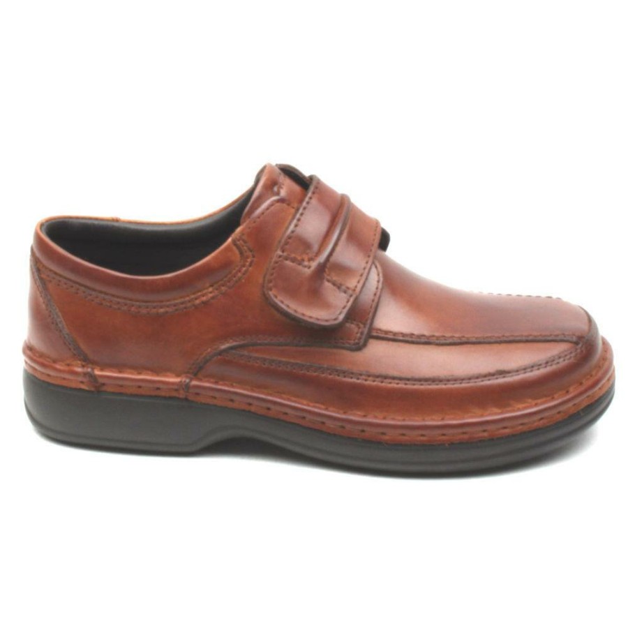 Men Ara | Velcro Mens 17101 - Tan