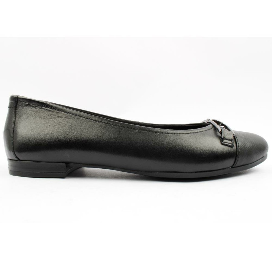 Women Tamaris | 22102 Flat Pomp - Black