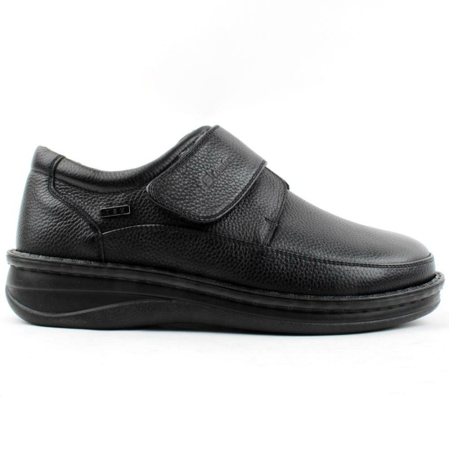 Men G Comfort | P3708 Velcro Shoe - Black