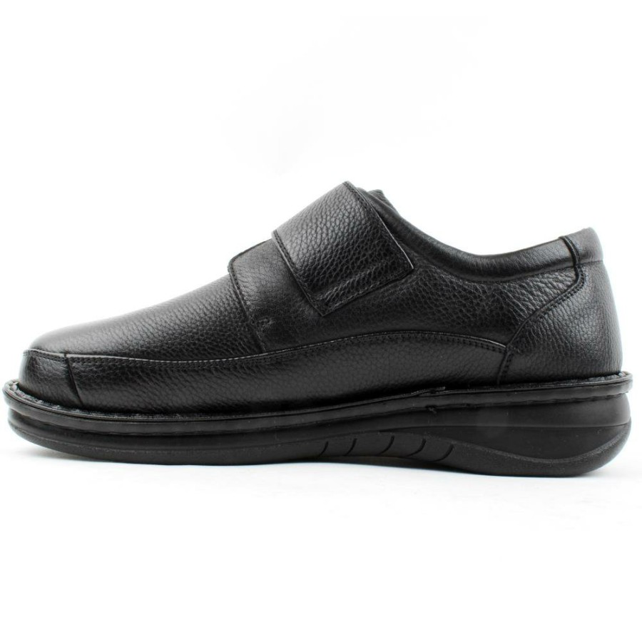 Men G Comfort | P3708 Velcro Shoe - Black