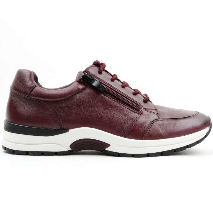 Women Caprice | 23755 Laced Shoe - Burgundy