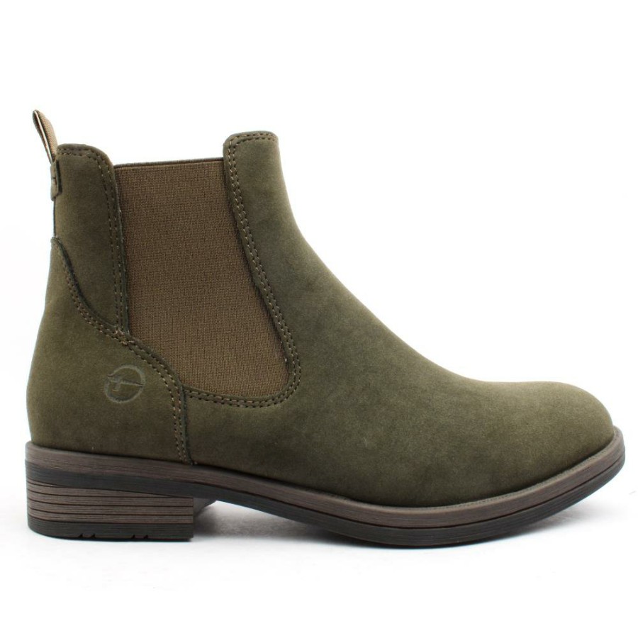 Women Tamaris | 25312 Ankle Boot - Olive