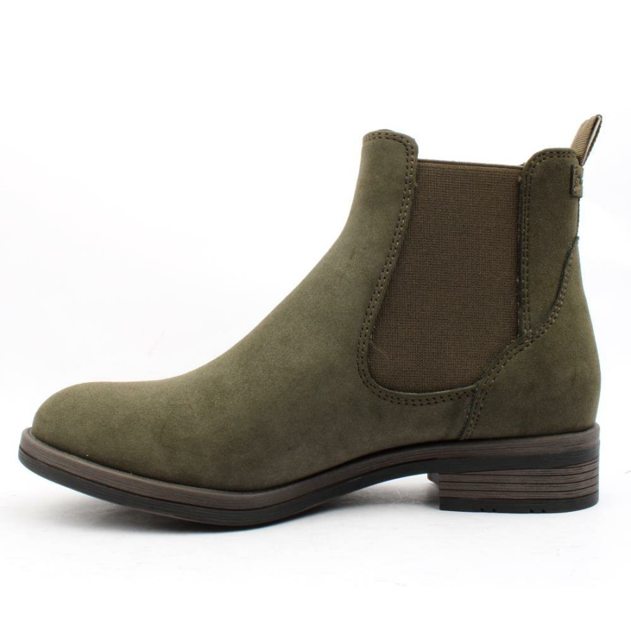 Women Tamaris | 25312 Ankle Boot - Olive