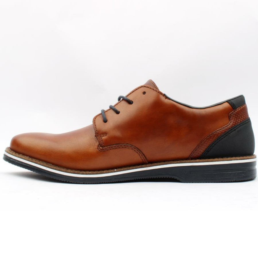 Men Rieker | 12505 Laced Shoe - Peanut