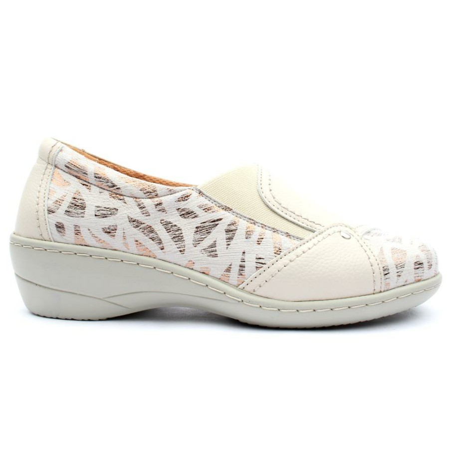 Women Softmode | Emily Slip On Shoe - Beige