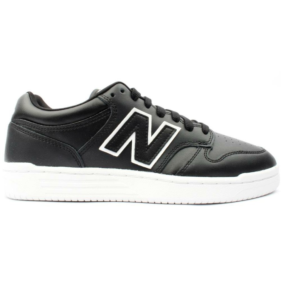 Men New Balance | Bb480Lbt Trainer - Black/White