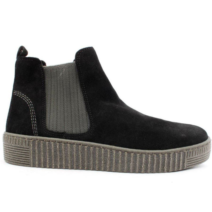 Women Gabor | 33731 Ankle Boot - Black/Grey