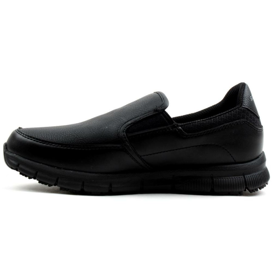 Women Skechers | 77236Ec Shoe - Black Black