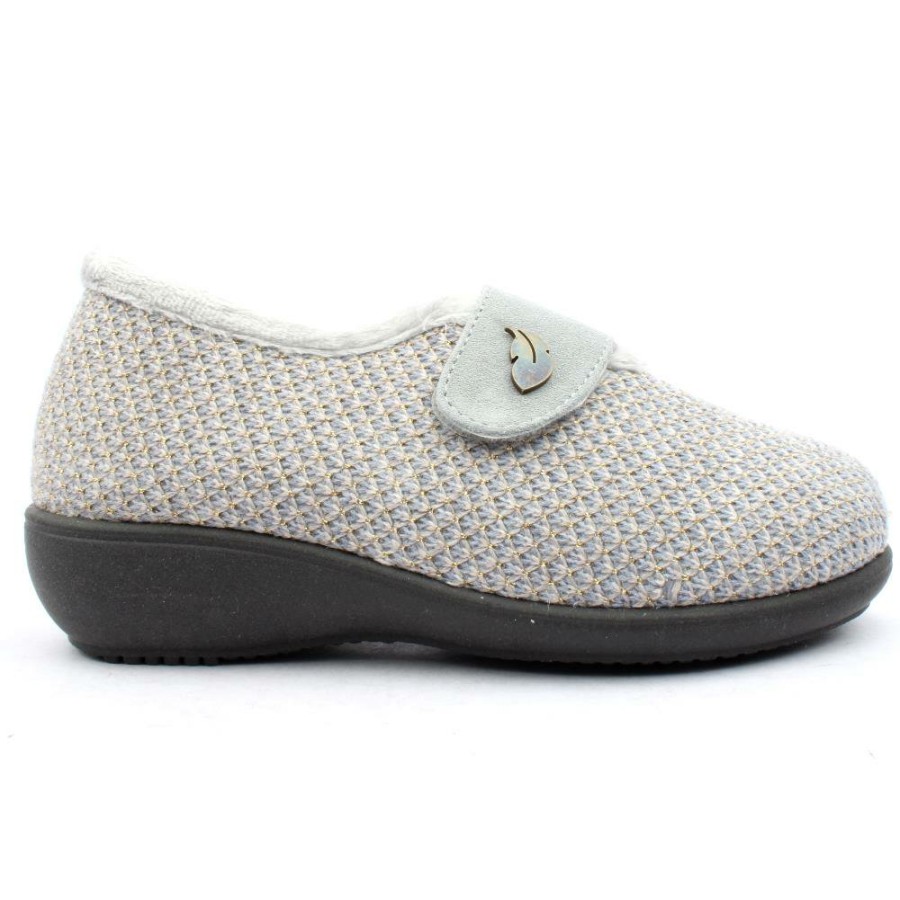 Women Plumaflex | R14119 Slipper - Grey