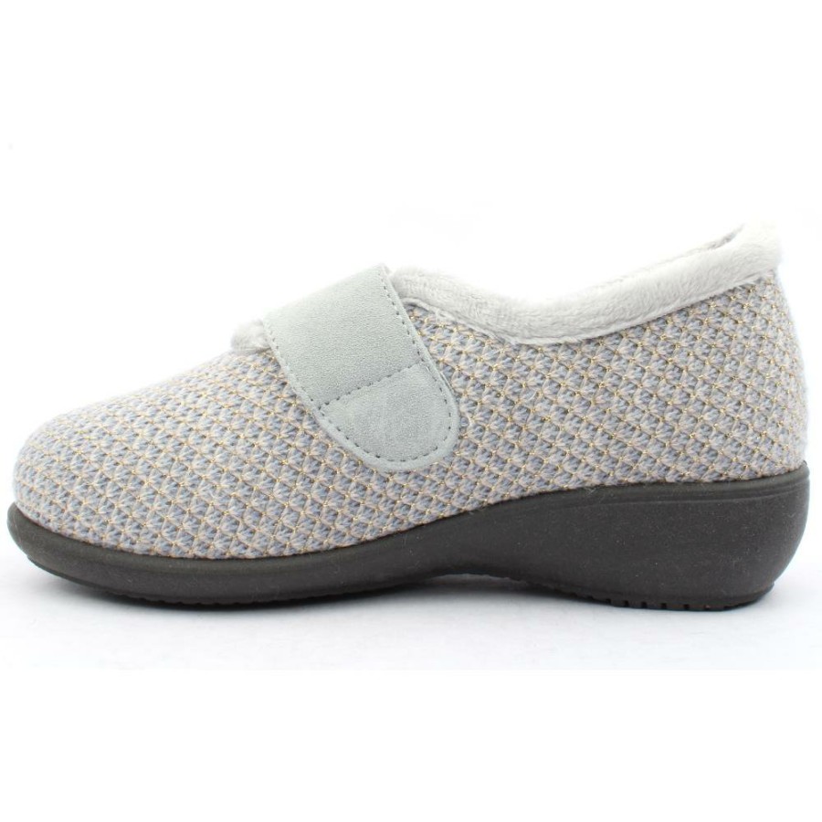 Women Plumaflex | R14119 Slipper - Grey