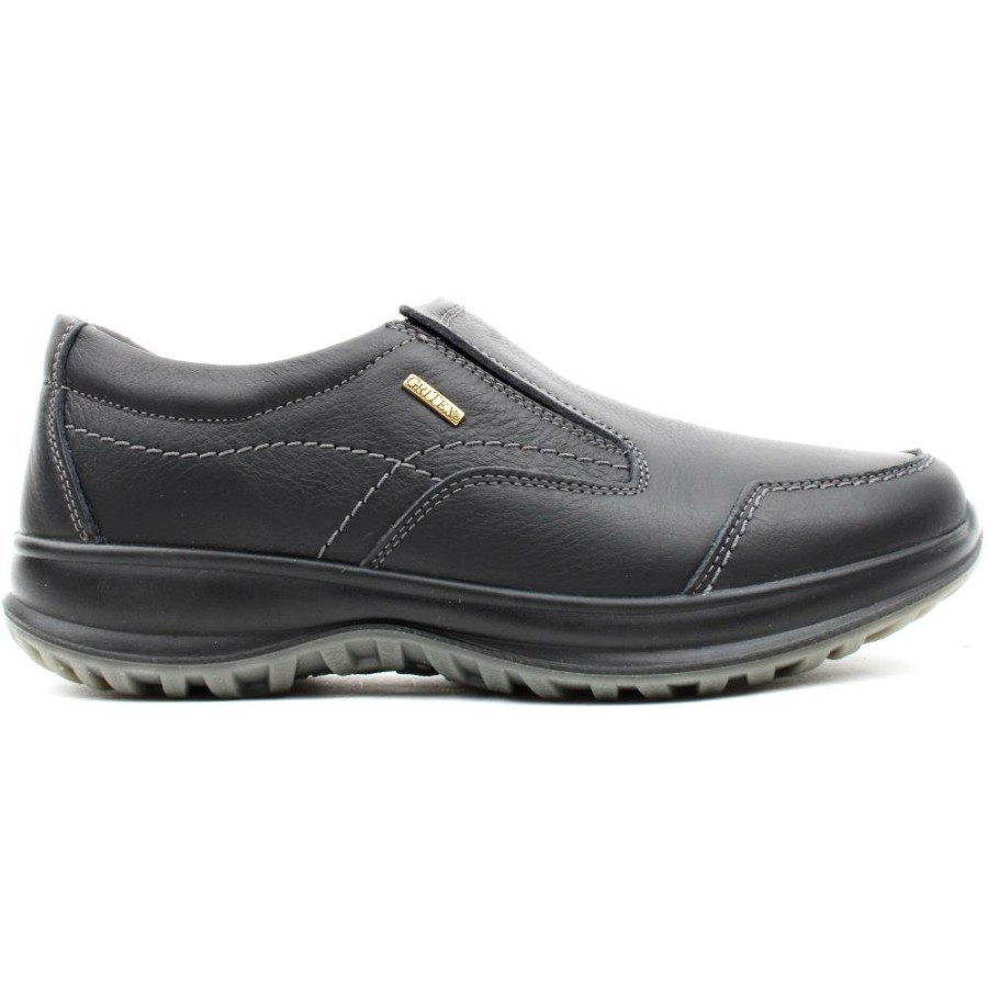 Men Gri Sport | Grisport Melrose Slip On Mens Shoe - Black