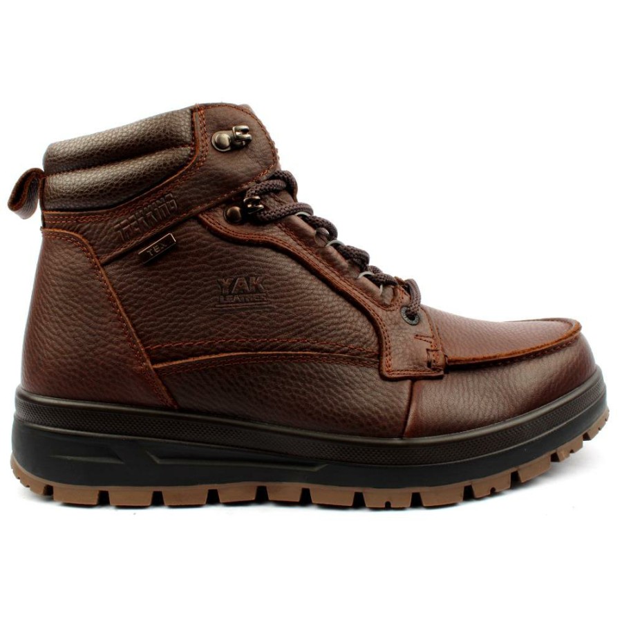 Men G Comfort | A916 Laced Boot - Brown Leather