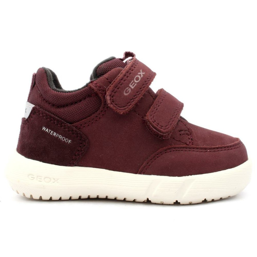 Kids Geox | B365Ga Velcro Shoe - Burgundy