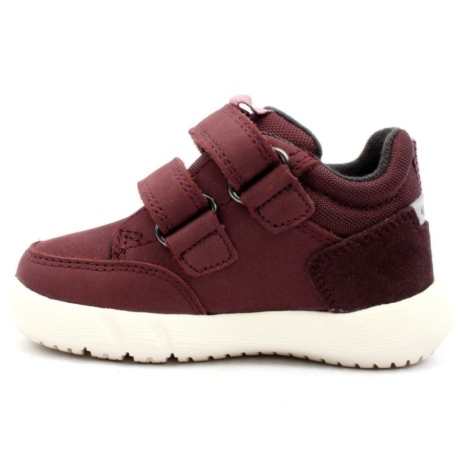 Kids Geox | B365Ga Velcro Shoe - Burgundy