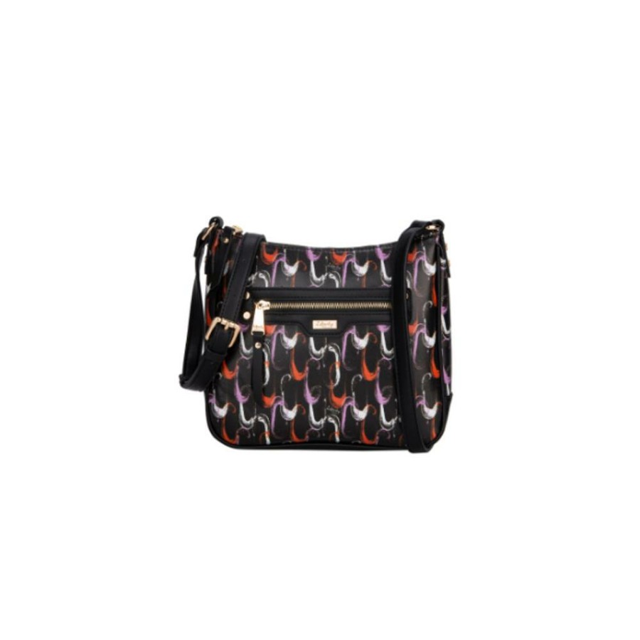 Accessories & Christmas Gift Ideas Gionni | Liberty 11Gl325 Sky Handbag - Black