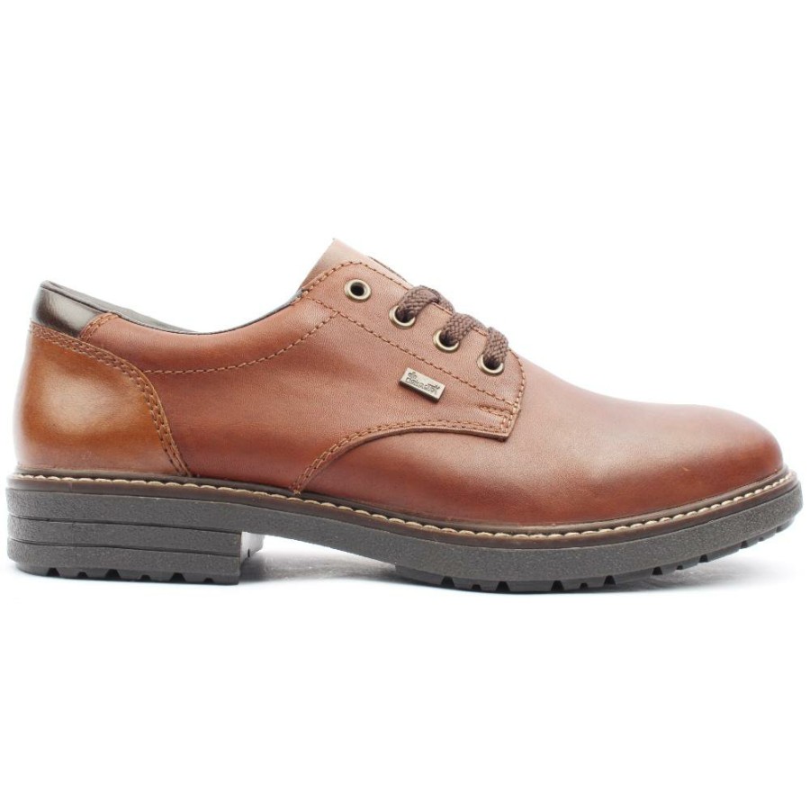 Men Rieker | 33101 Laced Shoe - Tan