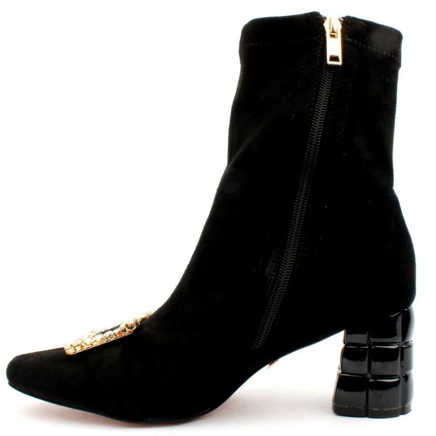 Women Una Healy | Jaded Boot - Black Suede