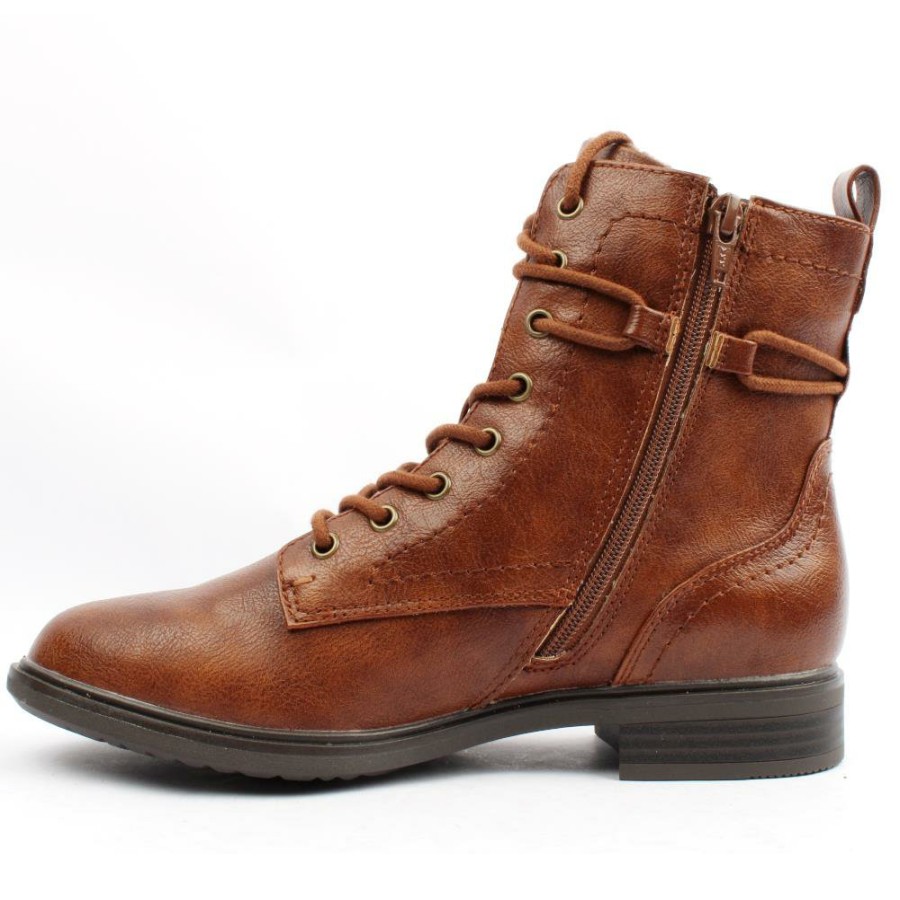 Women Jana | 25162 Laced Boot - Tan