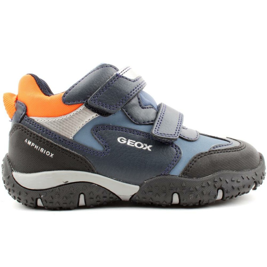 Kids Geox | J2642A Junior Boot - Navy Orange