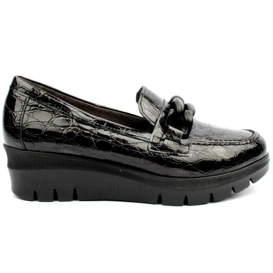 Women Pitillos | 5341 Tassle Shoe - Black