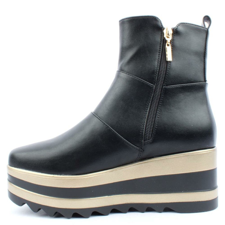 Women Kate Appleby | Croston Wedge Boot - Black