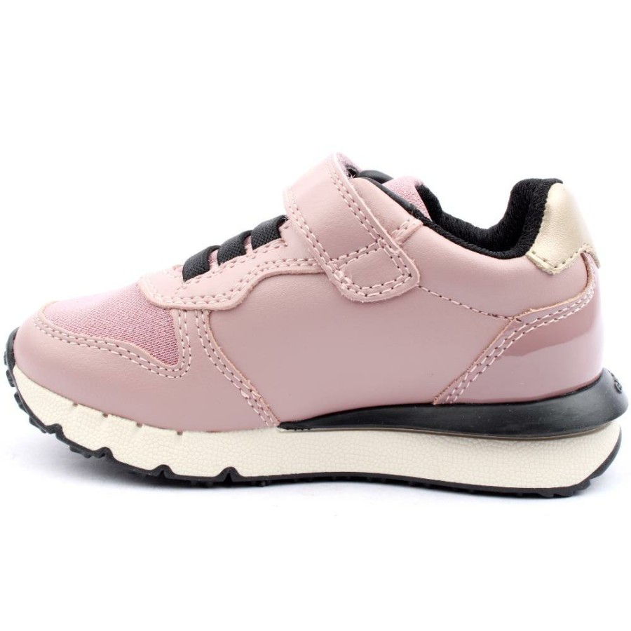 Kids Geox | J35Gzc Fastics Trainer - Pink Multi