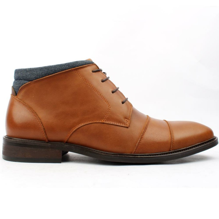 Men Escape | Westtip Laced Boot - Tan