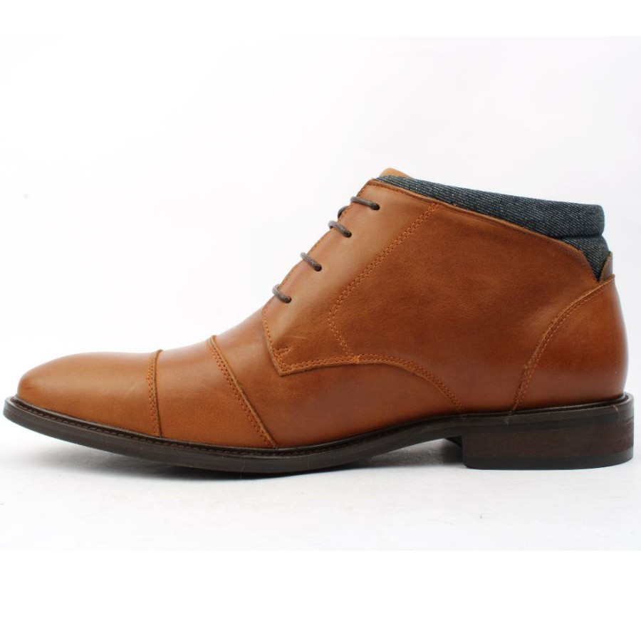 Men Escape | Westtip Laced Boot - Tan