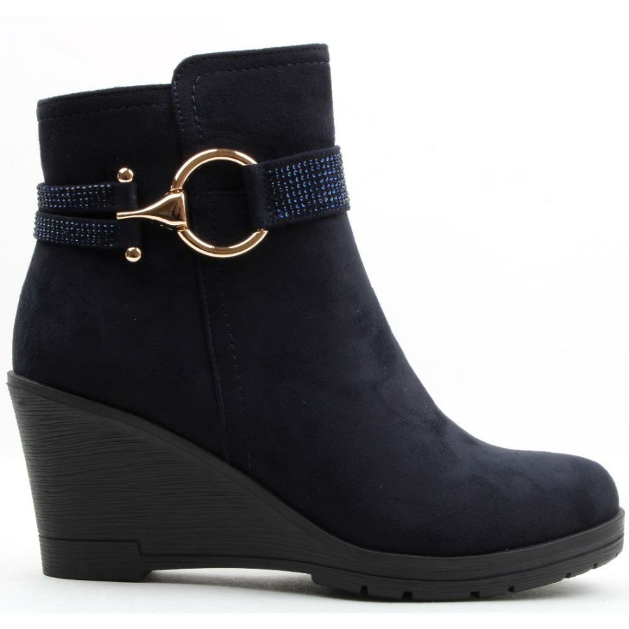 Women Redz | X2175 Ankle Boot - Navy