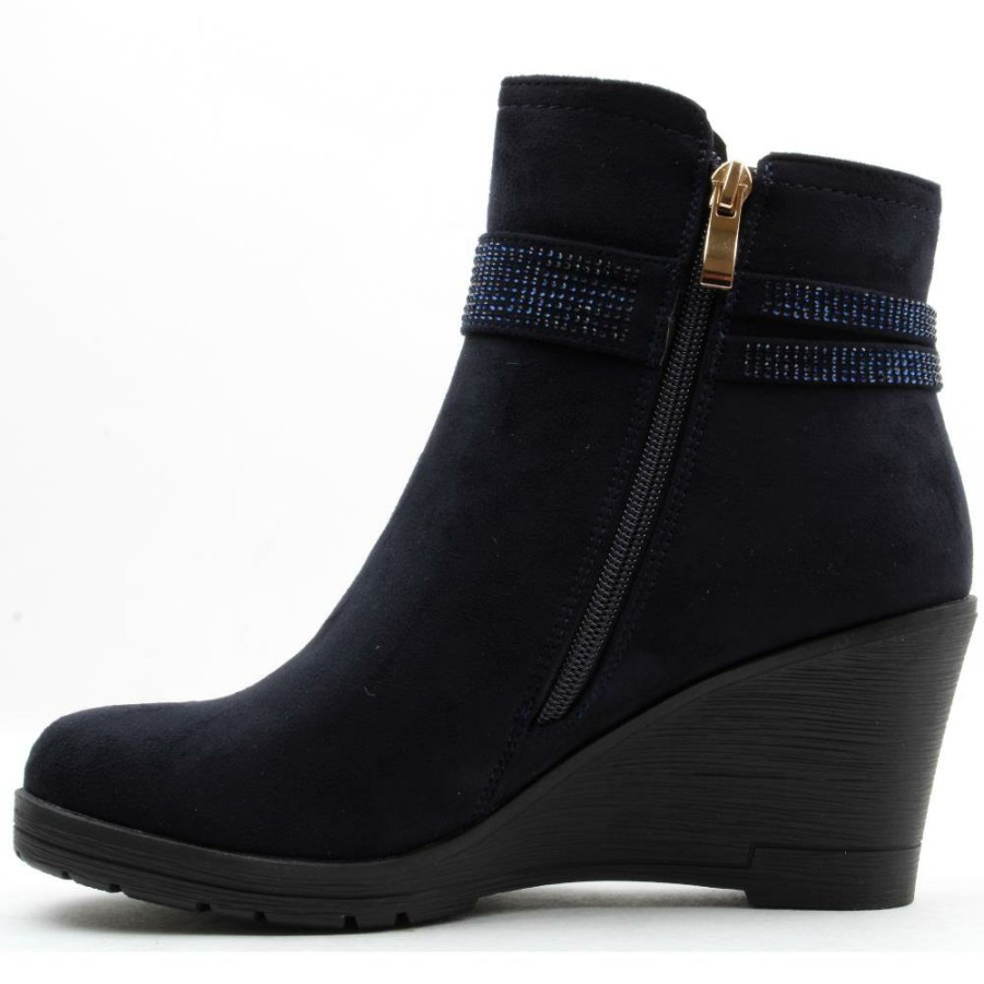 Women Redz | X2175 Ankle Boot - Navy