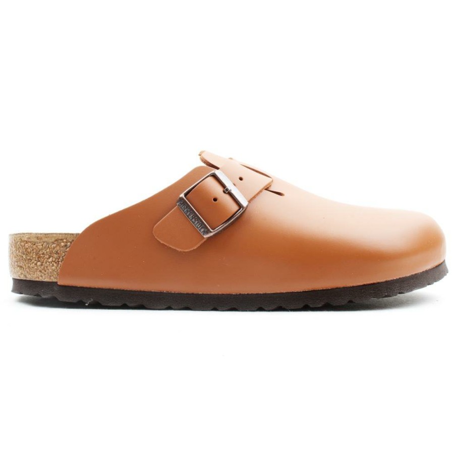 Men Birkenstock | 1019693 Leather Clog - Ginger