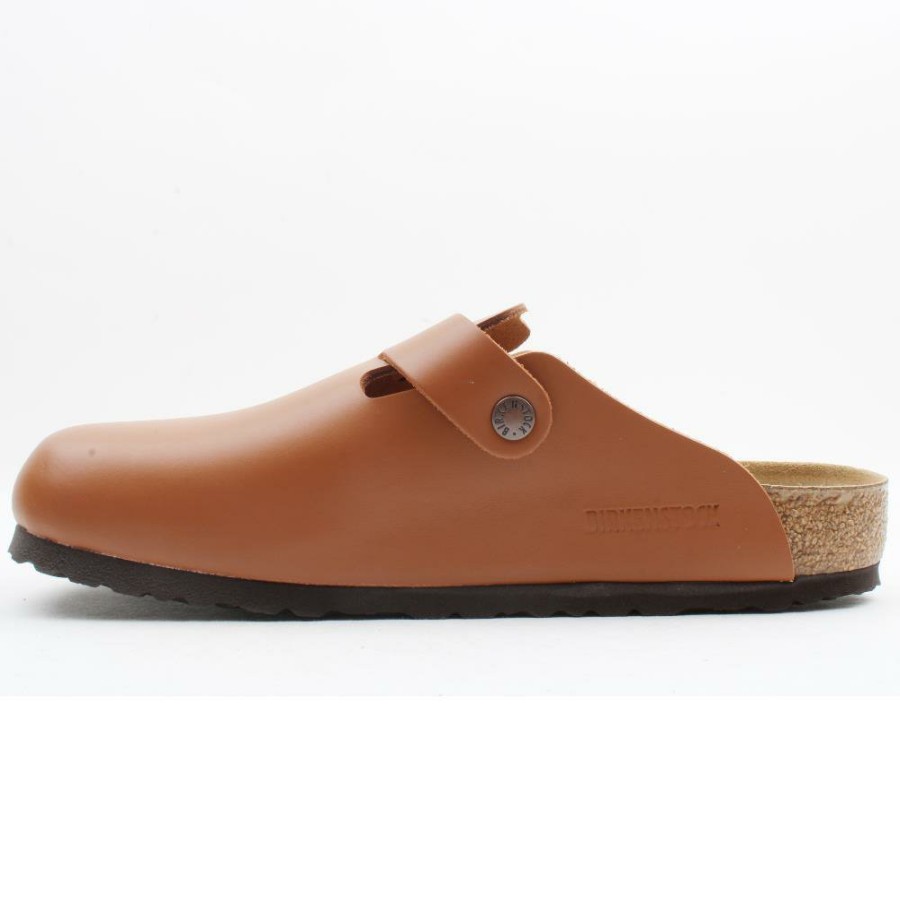 Men Birkenstock | 1019693 Leather Clog - Ginger