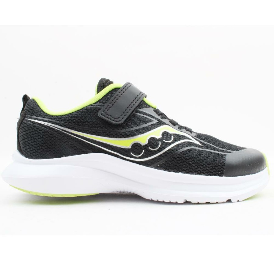 Kids Saucony | Sk265524 Kinvara Junior - Black Green